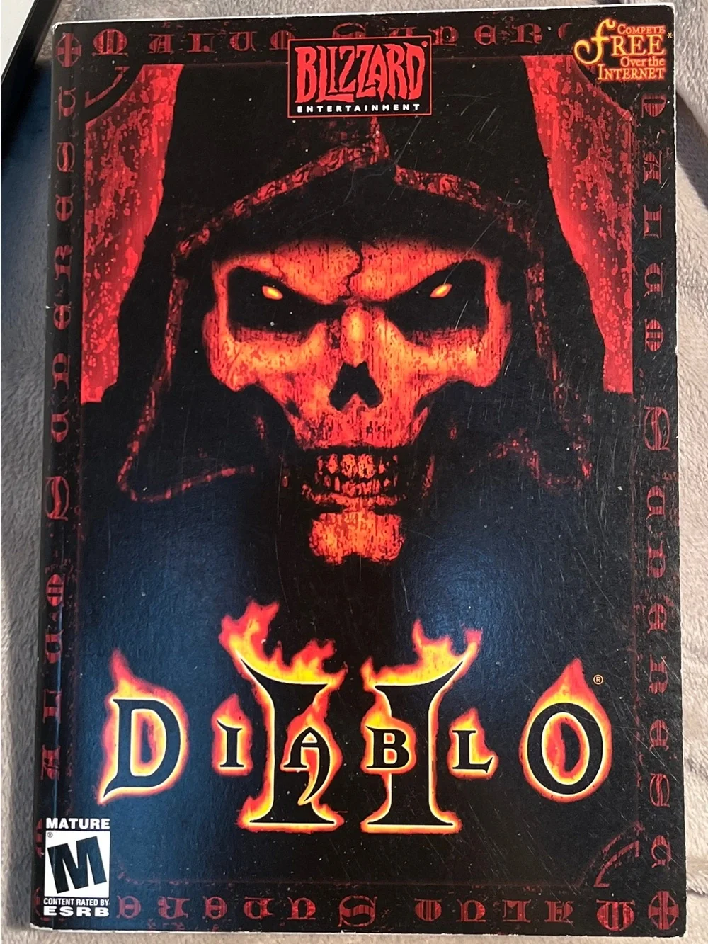 Diablo 2 II PC Game Original Instruction Manual Blizzard 1997